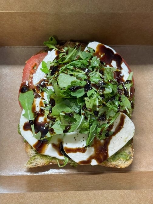 Caprese Toast.