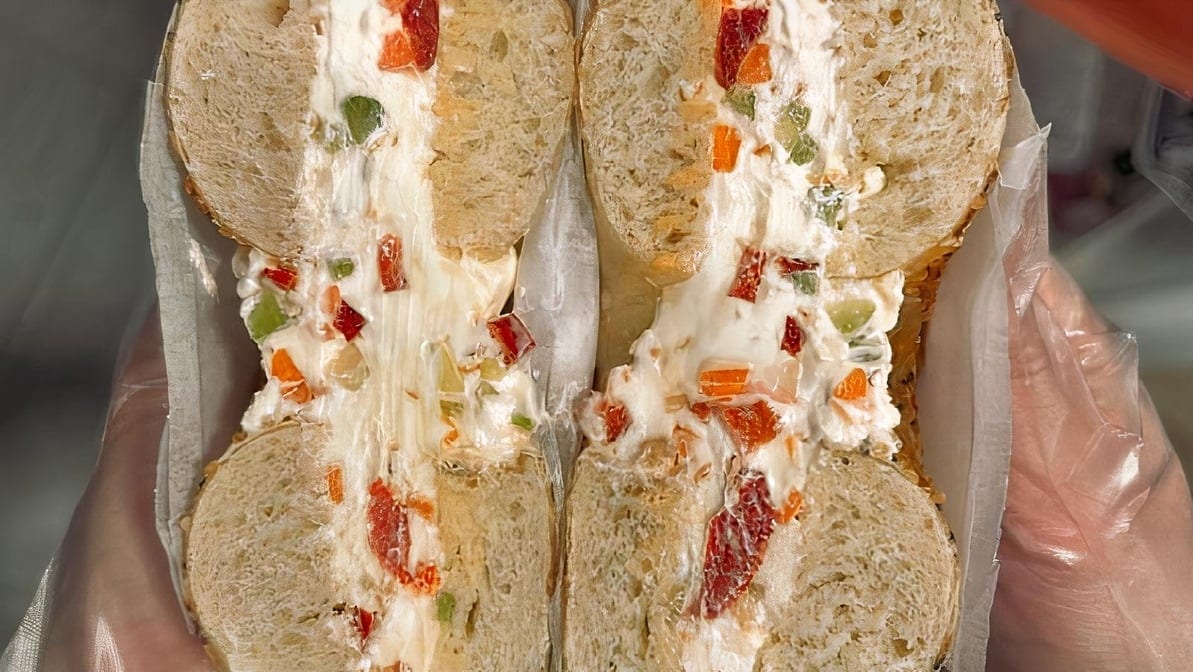 Bagel with Cream Cheese.