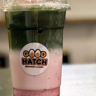 Iced Strawberry Matcha