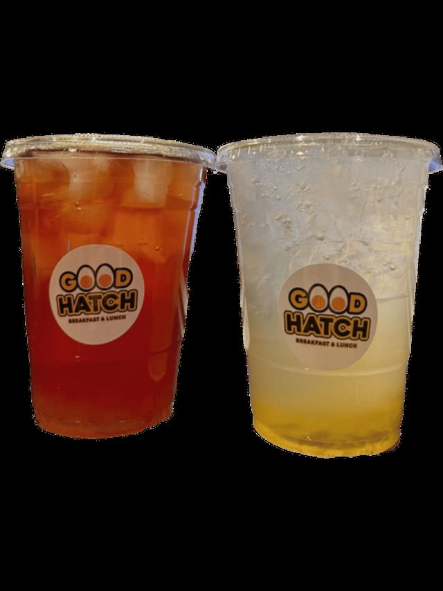 Iced Plum Lemonade.