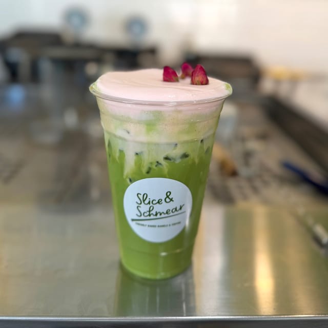Rose matcha.