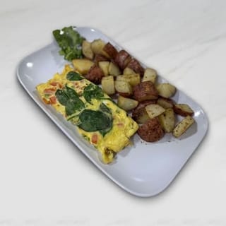 Spinach Omelette